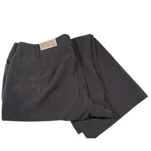 Cato 22W Grey Dress Pants Straight Leg Lower Rise Officecore Professional